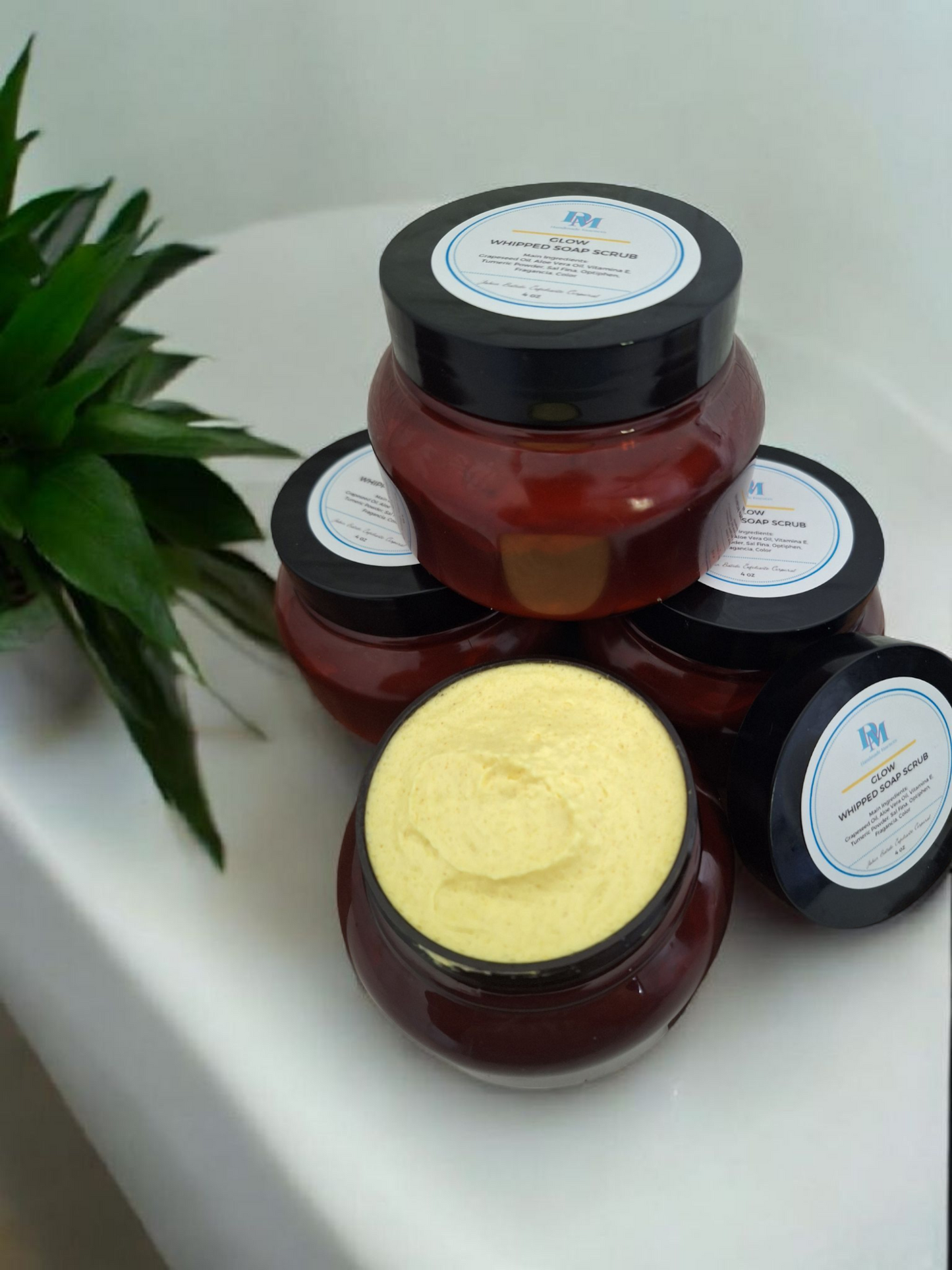 Glow Whipped Soap Scrub