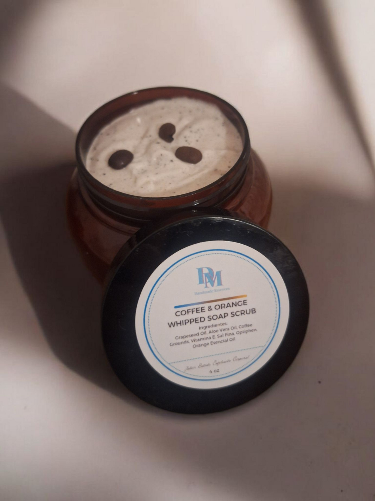 Coffee & Orange Whipped Soap Scrub
